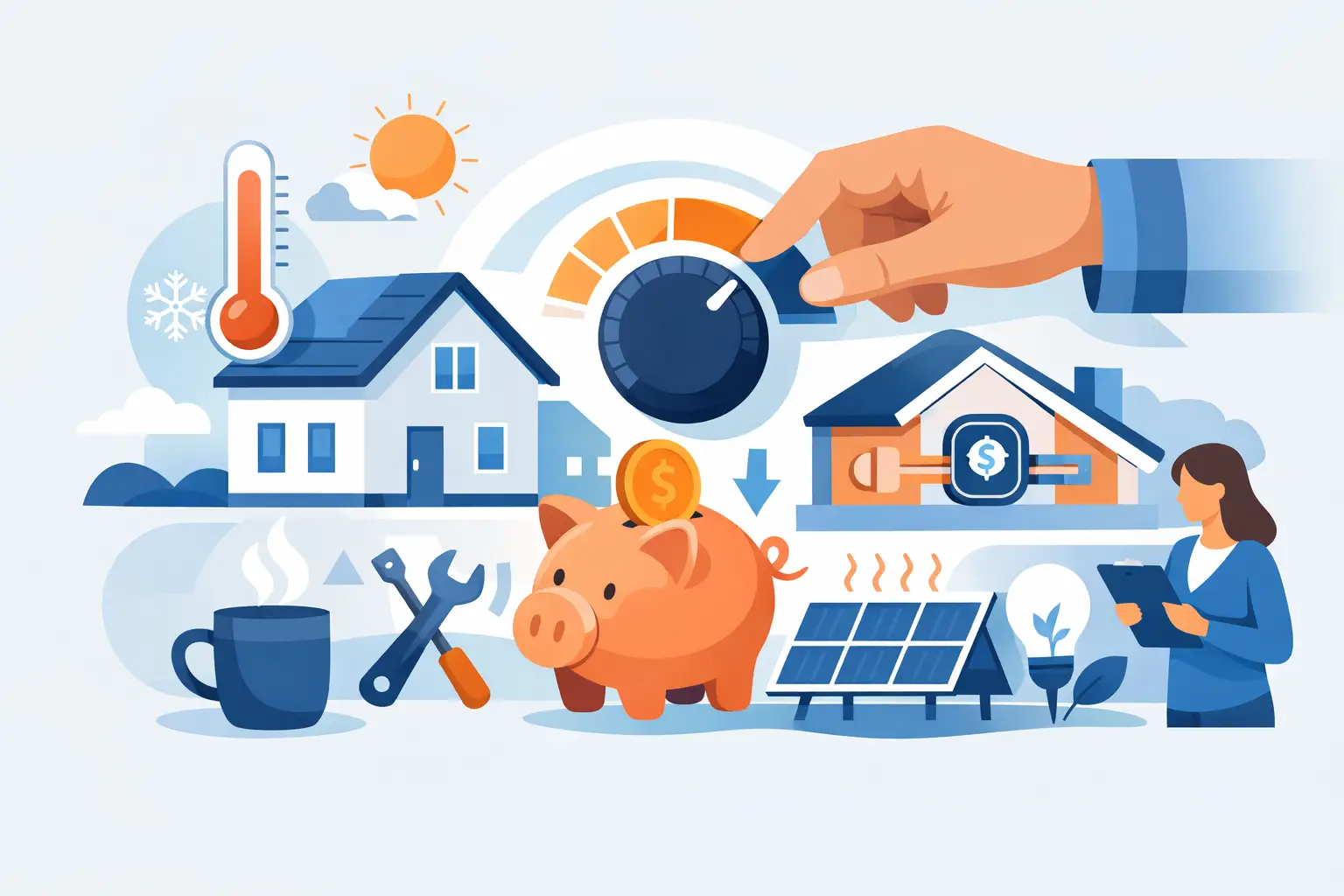 10 best ways to reduce heating bills